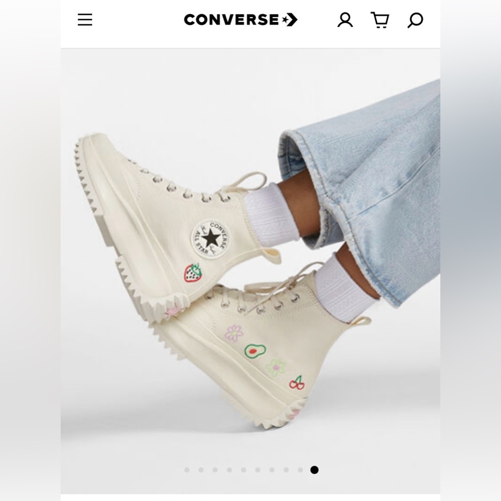 Converse Run Star Hike Platform Festival Fruits